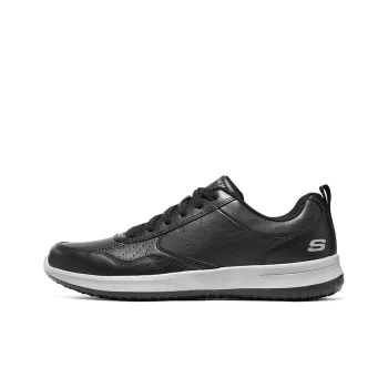 Skechers Go Walk Steady Anti Slip Wear Resistant Low Top Skateboard Shoes Men's Black White