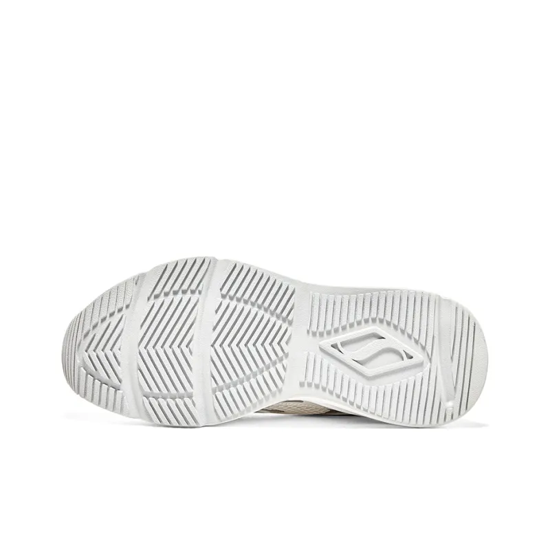 Skechers Tres Air Uno Vision airy 'White Silver' Women's-5