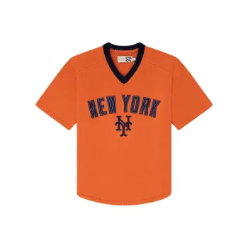 AIME LEON DORE X New York Mets Short Sleeve Knit Sweater