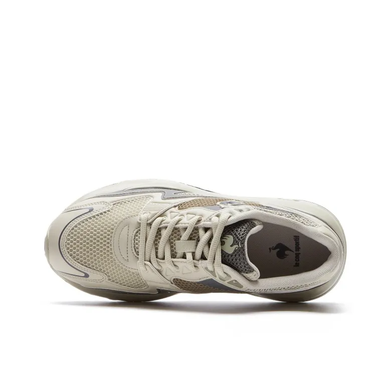 Le Coq Sportif LCS R890 Cushioning, Abrasion Resistant, And Resilient Properties Low Top Running Shoes Unisex Khaki-1