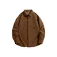 [Fleece-Lined and Thickened (Recommended for Temperatures below 10℃)]Coffee (Solid Color)