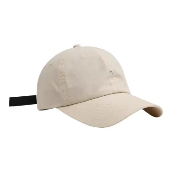 SLEEPYWALK Cotton Linen Blend Baseball Caps Unisex