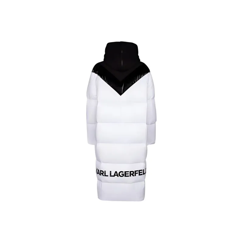 KARL LAGERFELD / Karl Lagerfeld Jeans Logo-Printed Zipped Down Coat-1