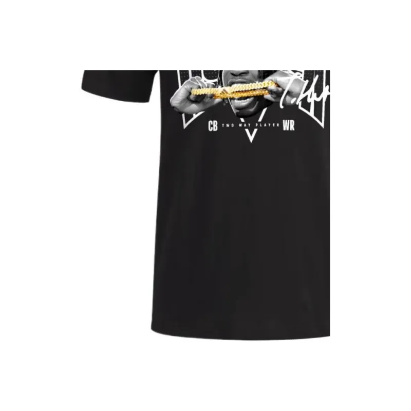 Adidas Travis Hunter Gold Chain Tee-3