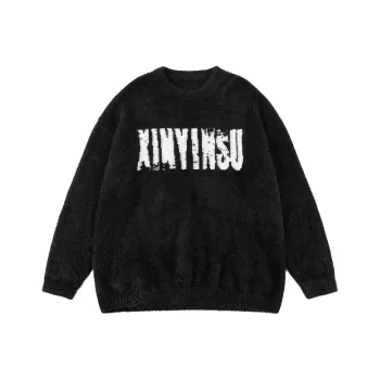 XINYINSU 24FW Sweater Unisex Black