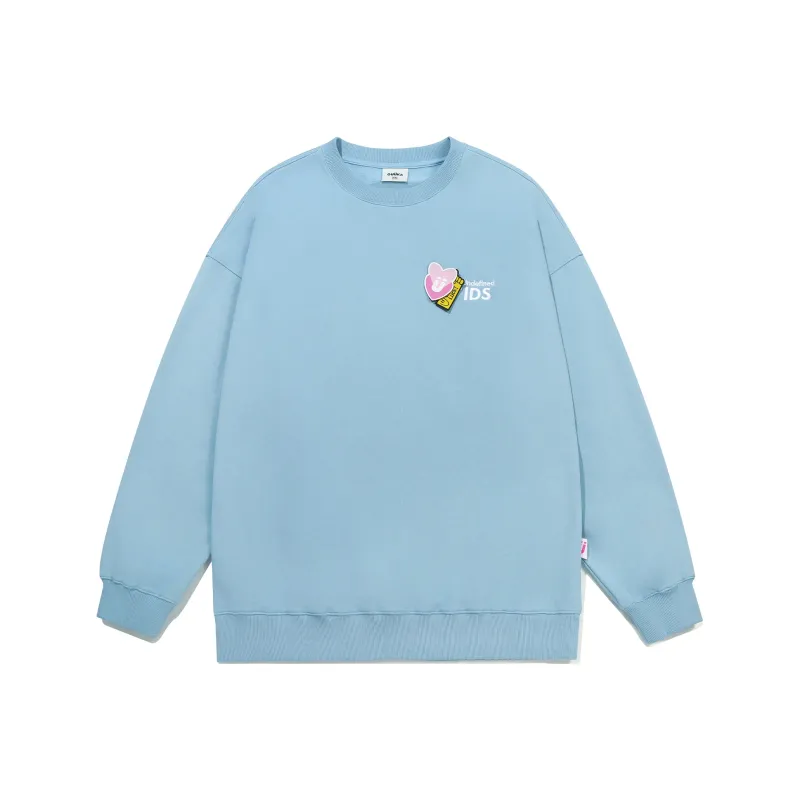 Guuka Hook and Loop Loose Fit Sweatshirt With Drop Shoulder Unisex-10