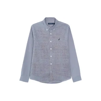 NAUTICA Shirts Men Navy Blue