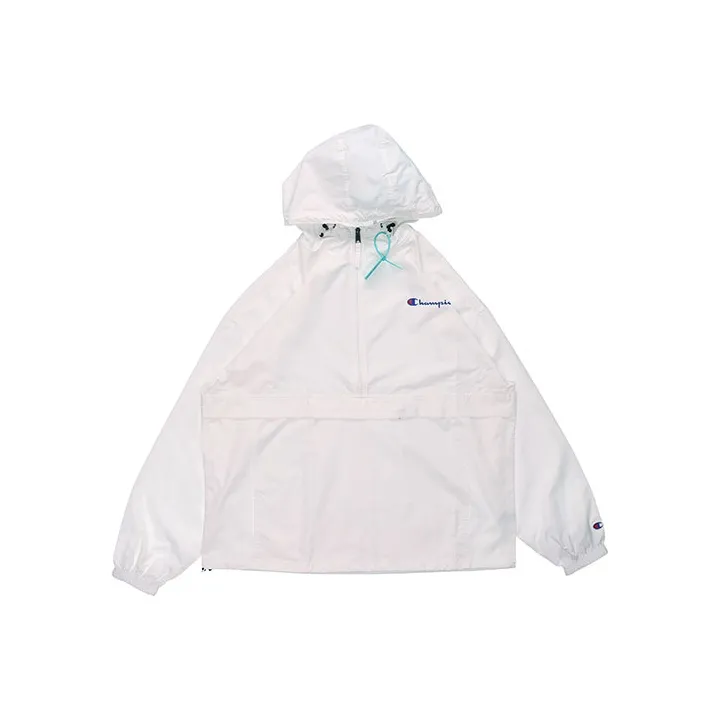 Champion Jackets Coats Fall US Version Unisex White-0