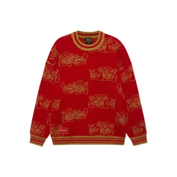 LiNing Sports Life Collection Sweater Unisex Red