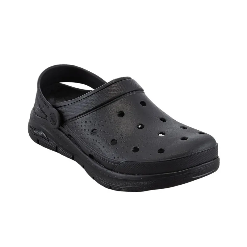Skechers ArchFit Clogs Men's Black-2