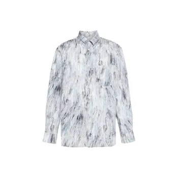 MARNI Graphic Printed Long Sleeved Shirt