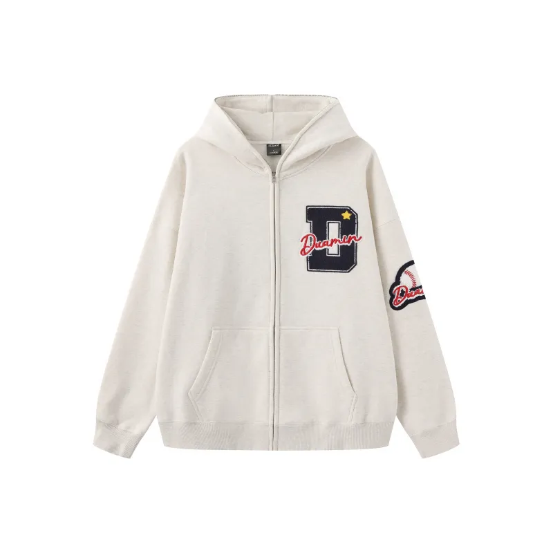 Duamin Sweatshirt Unisex Snow Gray-0