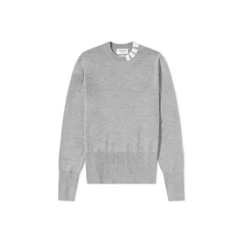 THOM BROWNE· SS22 Sweater Men's Light Gray