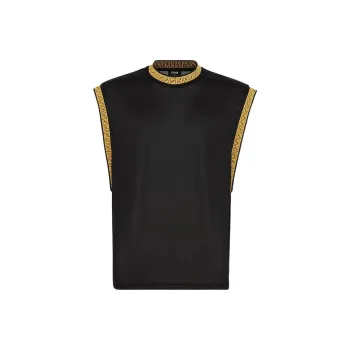 FENDI Tank Tops Men Black
