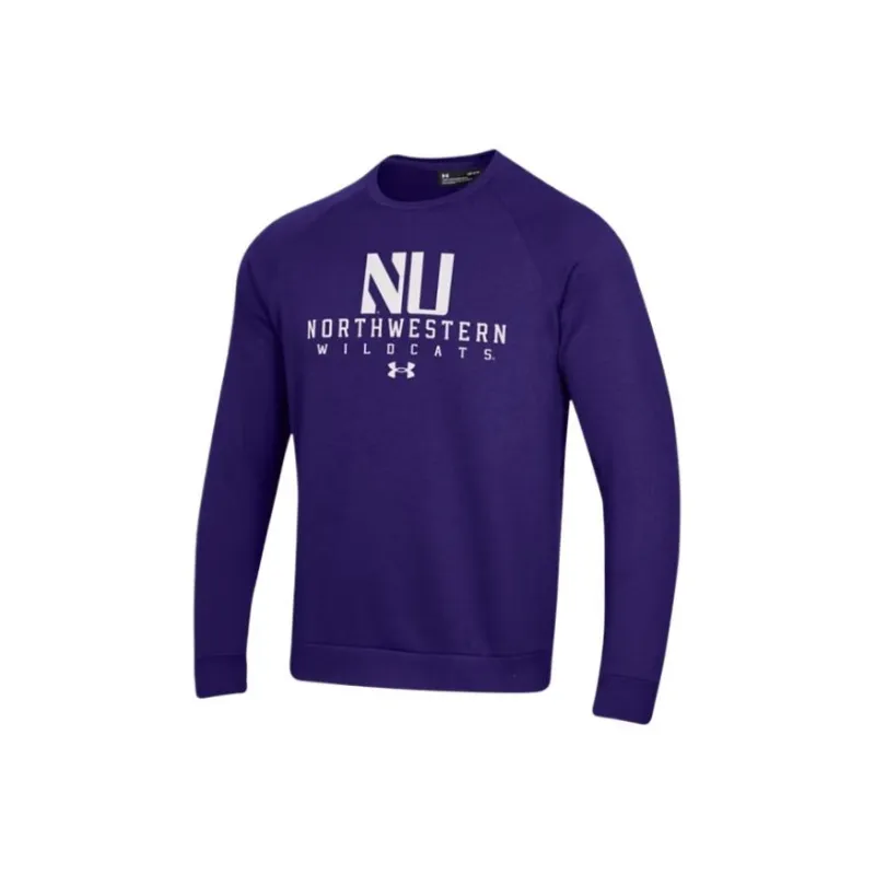 Under Armour Rival FleeceCollegiate Sweatshirt Men's Purple 500-0