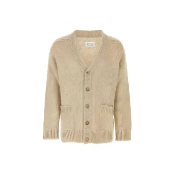 Maison Margiela V-Neck Chunky-Knit Cardigan