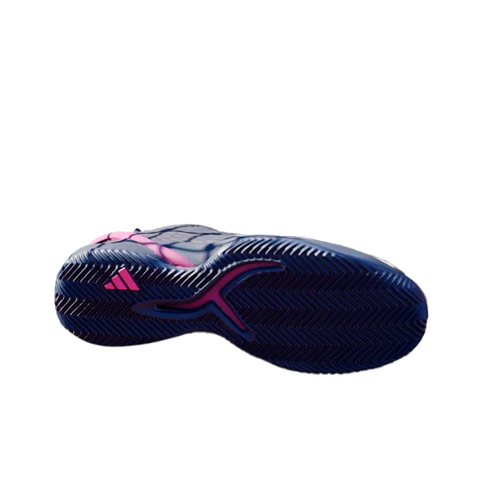 Adidas Adizero Cybersonic Clay Dark Blue Zero Metalic Team Shock Pink 2-2
