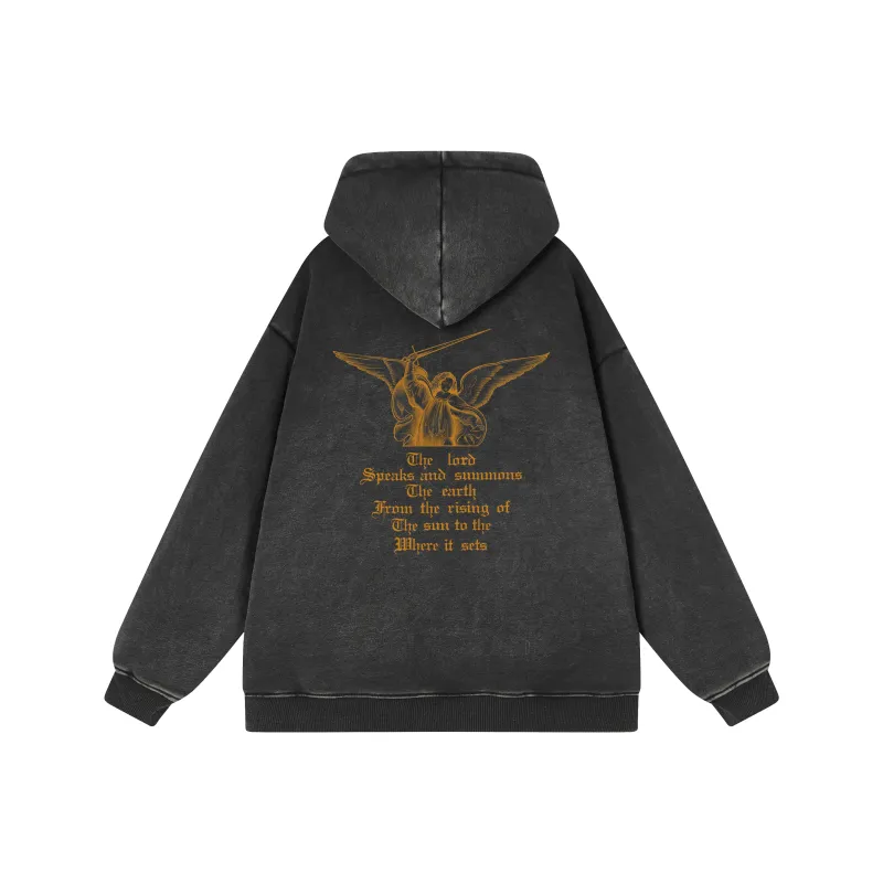 FAKE VINTAGE Sweatshirt Unisex Black-0