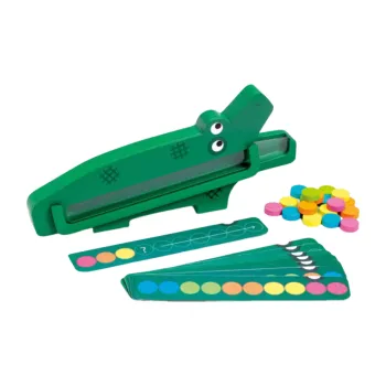 DJECO Crocodile Color Match Puzzle Game, Color Memory Sorting Board Games