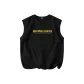 [100% cotton, Skin-Friendly]Black (Yellow Storm)