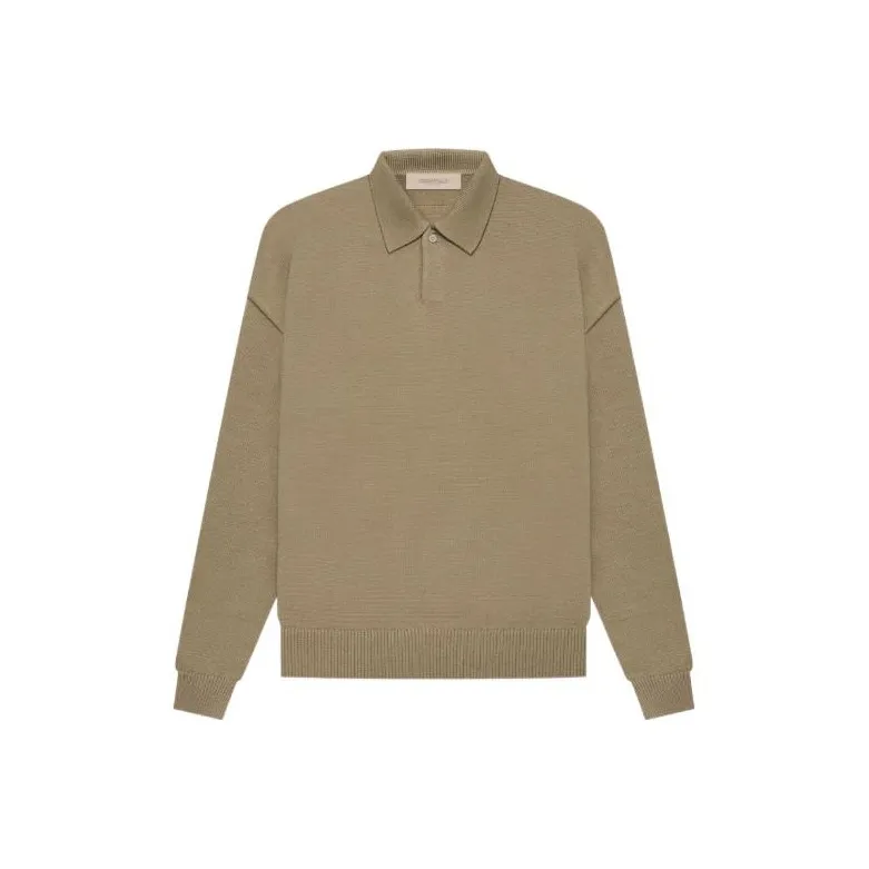 Fear Of God Essentials Knit Ls Polo-0