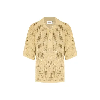 NANUSHKA SS22 Loose Fit Knitwear Men's Apricot