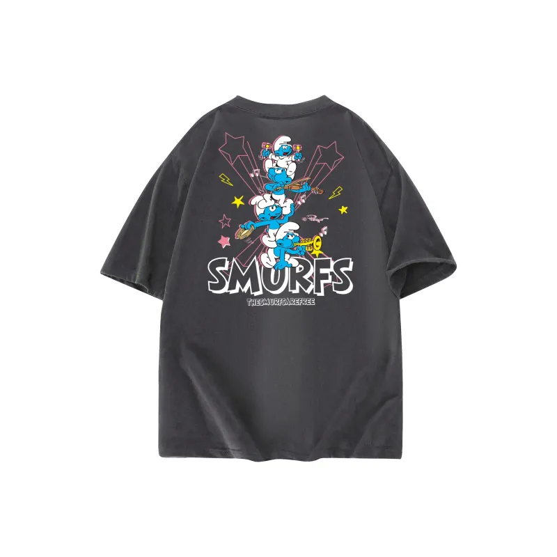 The Smurfs T Shirts Unisex-8
