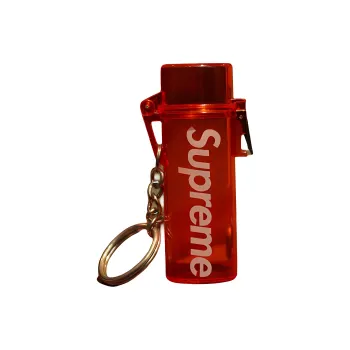 Supreme Plastic Keychains Unisex Multicolor