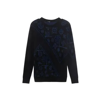 LIU·JO UOMO Sweater Men's Black Blue