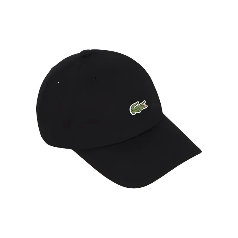 LACOSTE Cotton Baseball Caps Unisex Black-2