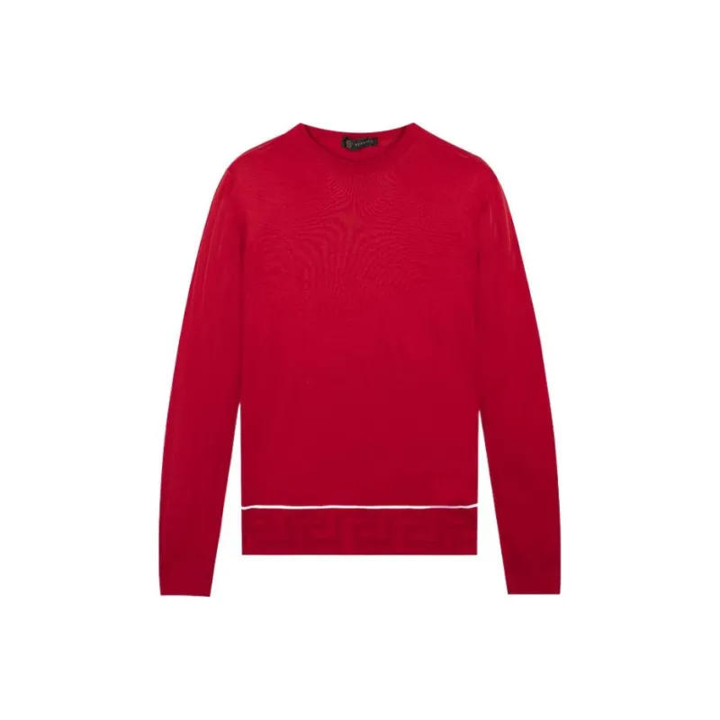 VERSACE Sweaters Men Red-0