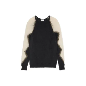 SAINT LAURENT FW22 Sweater Men's Black