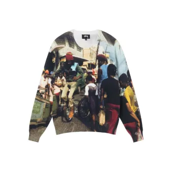 Stussy Peter Tosh Print Sweater