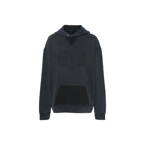 Maison Margiela Logo Embroidered Reverse Hoodie