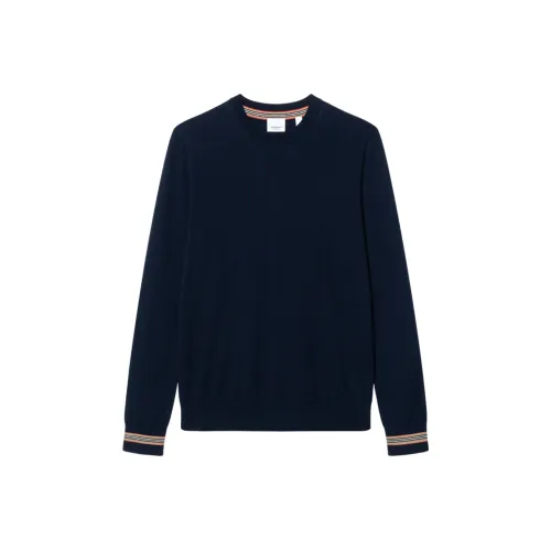 Burberry Sweater Men's Marine Blue