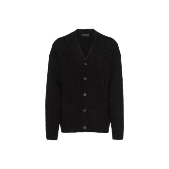 PRADA SS23 Cashmere Sweater Men's Black