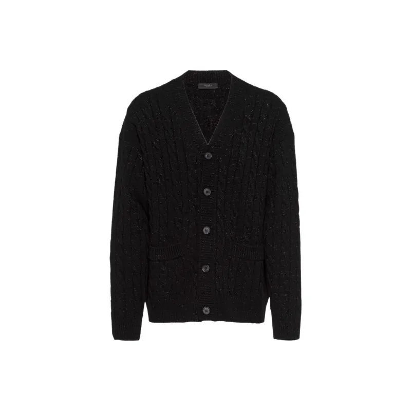 PRADA SS23 Cashmere Sweater Men's Black-0