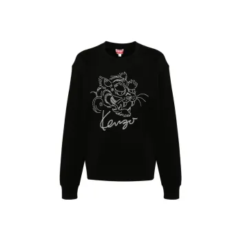 KENZO Star Tiger Embroidered Sweatshirt