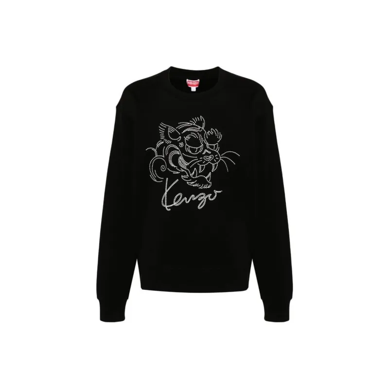 KENZO Star Tiger Embroidered Sweatshirt-0