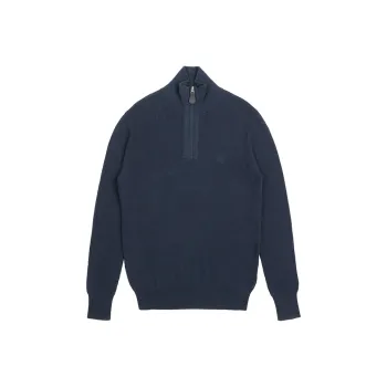 Burberry Cashmere Sweater Men's Dark Blue