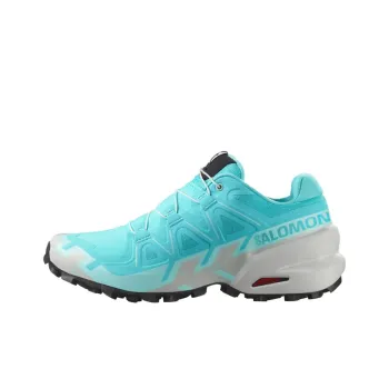 SALOMON Speedcross 6 Anti Slip Wear Resistant Low Top Casual Running Shoes Women's Cyan