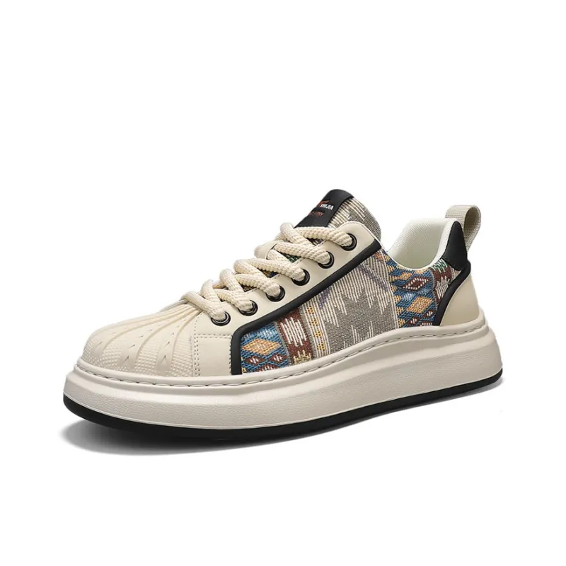G.N.SHIJIA Slip Resistant, Abrasion Resistant, Breathable, Height Increasing Low Top Skateboard Shoes Men's-9