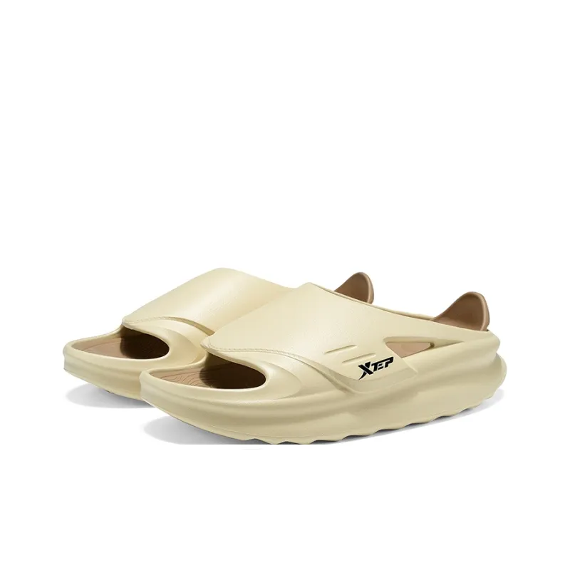 XTEP EVA Cut Out Quick Dry Odor Resistant Slide Slippers Unisex-16
