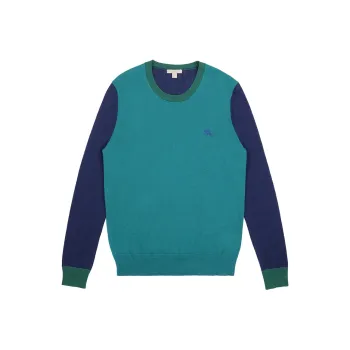 Burberry Cashmere Sweaters Men Multicolor