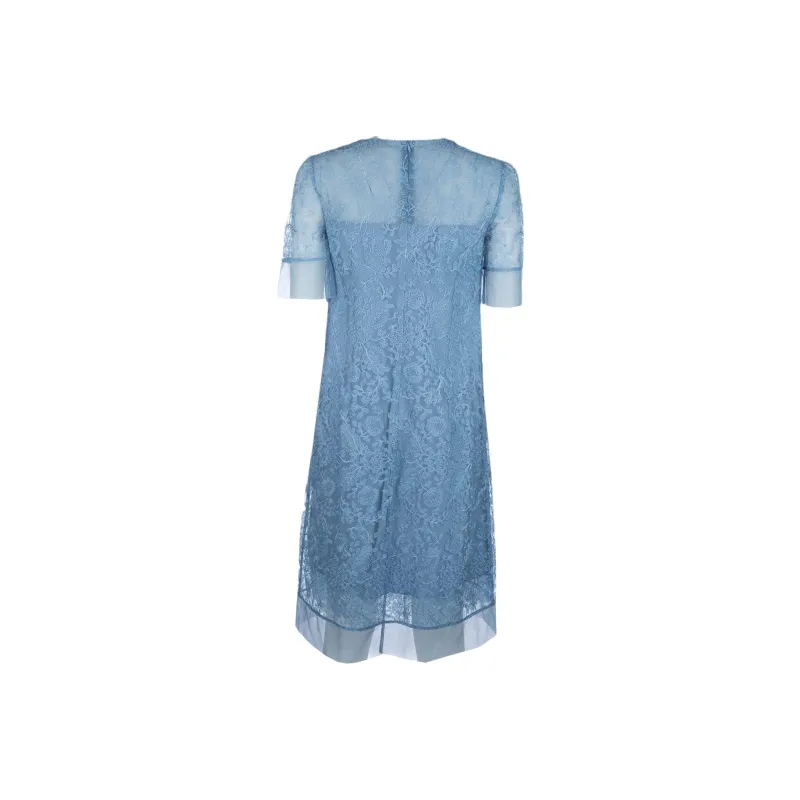 ERMANNO SCERVINO Floral embroidered Midi Dress-1