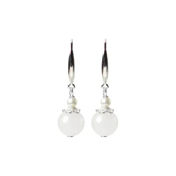 Tokai Family Golden Silk Jade Earrings Women's