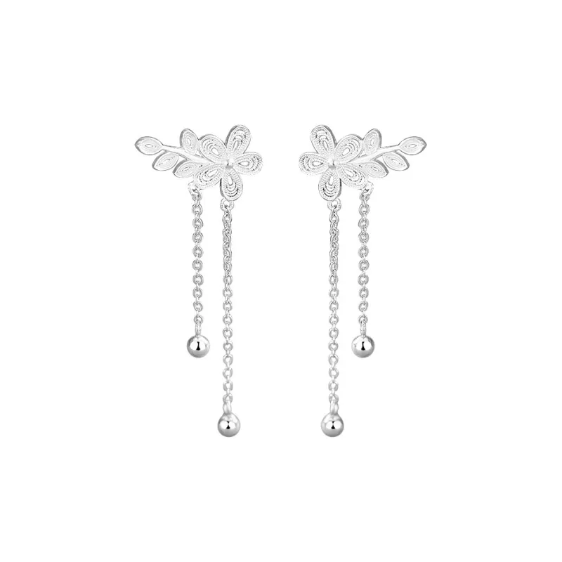 GIFT&CO 999 Fine Silver Earrings Women's-0