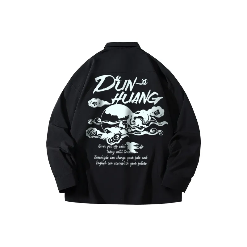 DUNHUANG INSPIRATION Long Sleeved Shirt Unisex-2