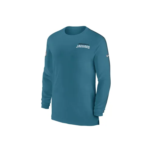 Nike Jacksonville Jaguars Sideline Coach Men's Nike Dri-FIT Nfl Long-Sleeve Top