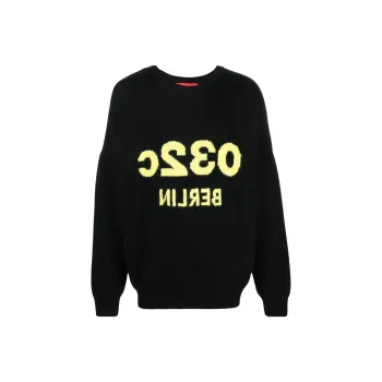 032c Fuzzy Selfie Pullover